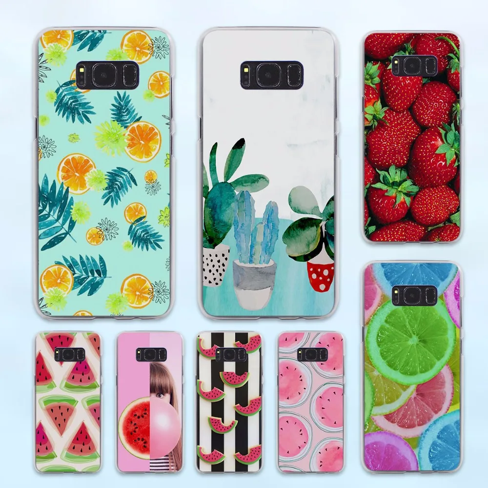 Lovely Summer Fruits Lemon Watermelon design hard transparent Case for Samsung Galaxy S8 S6 S7 edge S8 Plus s5 note 5 4 cases-for-s8+ : image Lovely Summer Fruits Lemon Watermelon design hard transparent Case for Samsung Galaxy S8 S6 S7 edge S8 Plus s5 note 5 4 cases-for-s8+
