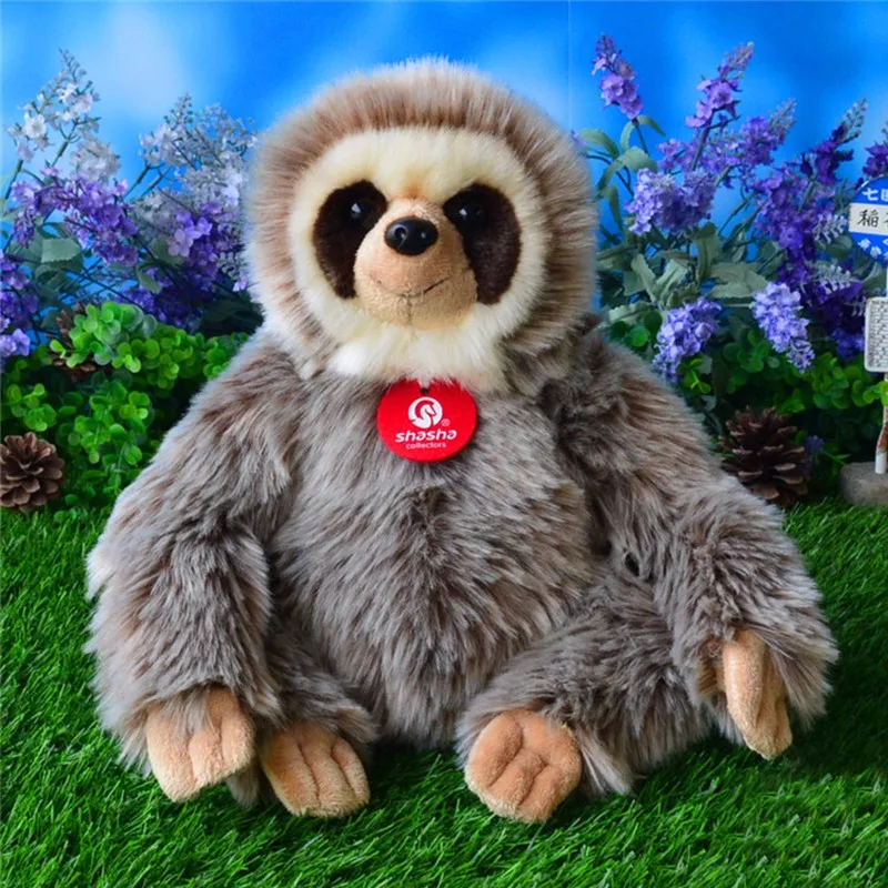 

Three toed Sloth artificial animal toy Plush Toys Simulation Sloths Stuffed Toy Folivora Dolls Cute Simulation Animal gift