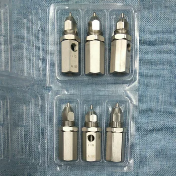 

Industrial dust control dry mist fog ultrasonic air atomizing nozzle, Long distance SS Ultrasonic Fine Mist Nozzle, Humidified