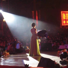 300 Вт Светодиодный DMX зум цвет Gobo изменить следящий прожектор