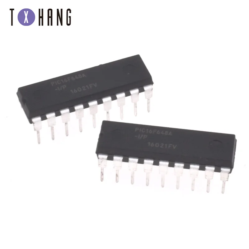 

1pcs PIC16F648A-I/P DIP-18 PIC16F648A DIP18 16F648A-I/P 16F648A DIP