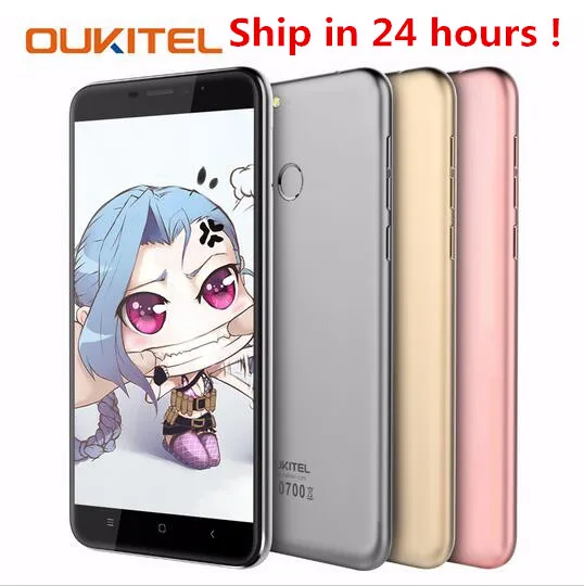 OUKITEL U20 Plus 4G Fingerprint 5 5 FHD 1080 1920 Smartphone Android 6 0 1 5GHz