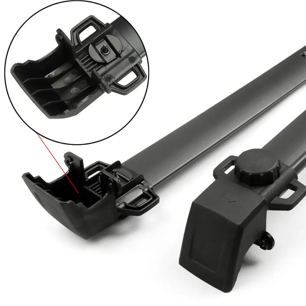Areyourshop для JEEP COMPASS 2011 2015 багажник на крышу перекрещивающиеся рельсы багажная