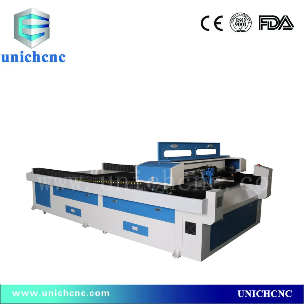 UNICHCNC 150 180 260 Вт нержавеющая сталь металл MDF co2 лазерный резак лазерная