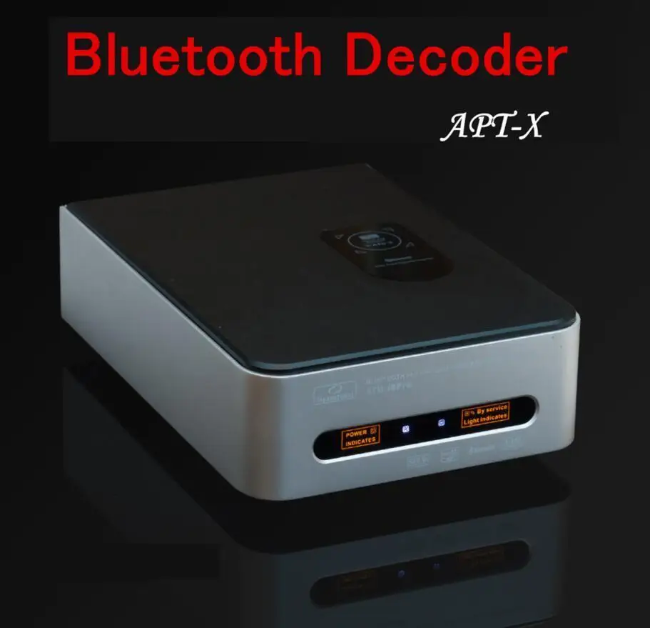 

Bluetooth Digital Turntable Audio Receiver HiFi Decoder Lossless Player APTX NFC