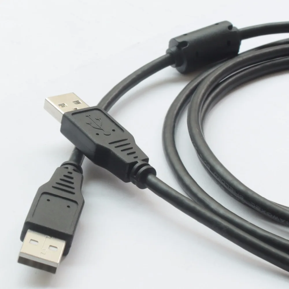 Кабель-удлинитель для передачи данных типа А и типа А, 1,5 м, синий медный материал, копия данных, линейные USB A-A 1,5 м