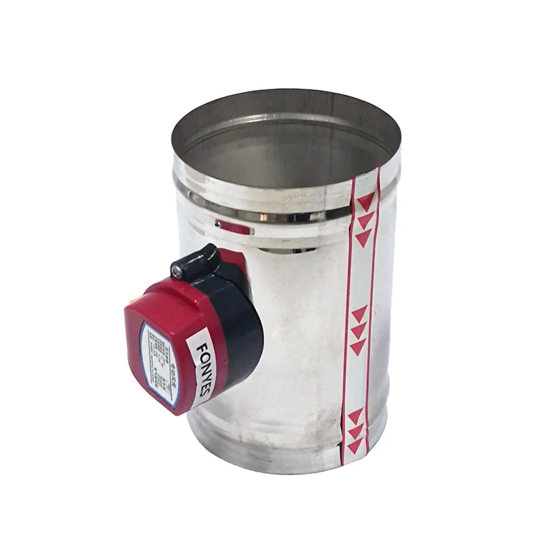 ATTICUS 5 Inch 220V Electric Solenoid Valve Stainles Steel Air Damper Valve Hvac Electric Air Duct Motorized Damper For 5 Inch Pipe Valve ATTICUS 5 Inch 220V Electric Solenoid Valve Stainles Steel Air Damper Valve Hvac Electric Air Duct Motorized Damper For 5 Inch Pipe Valve