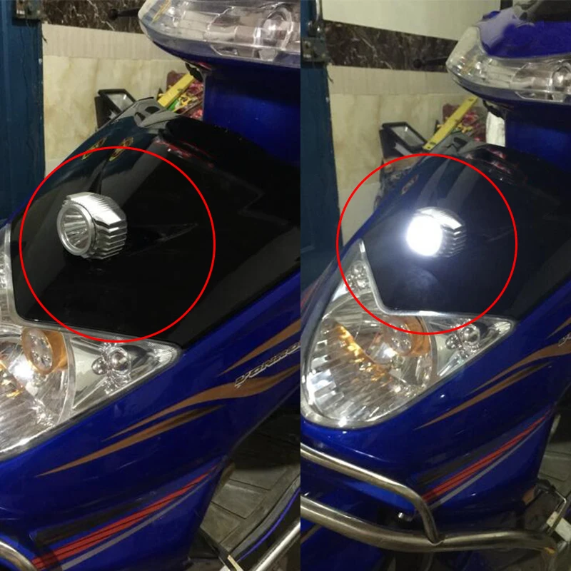 Motorcycle LED Spotlight 6W 1000Lm (9)