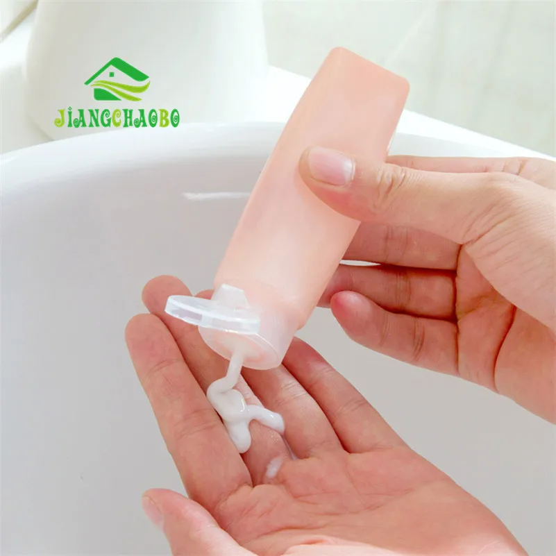 JiangChaoBo 2 قطعة/المجموعة زجاجات إعادة الملء مجموعة السفر حزمة مستحضرات التجميل زجاجات البلاستيك الضغط زجاجة رذاذ ماكياج أدوات