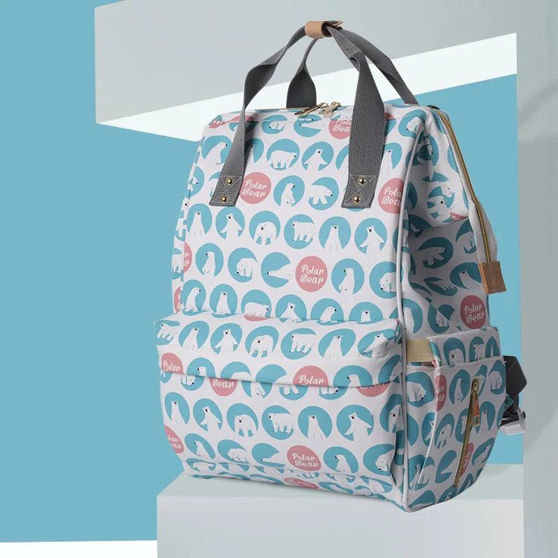 

Fashion Maternity Nappy Bag Large Capacity Baby Bag Backpack Mummy Travel Nursing Bag For Stroller Baby Care Cloth Diaper Bags