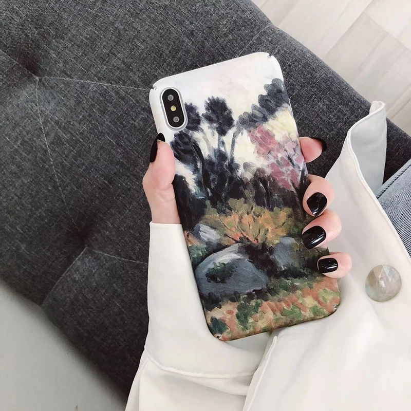 

Easterm 8 Art Painting Design 4.7 /5.5/6.1/6.5 Inch TPU Phone Case For XR X XS MAX iPhone 6 6S Plus 7G 7Plus 8 8Plus