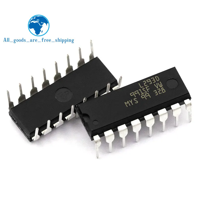 

L293D L293 293 DIP-16 Stepper Driver Chip IC 100% New