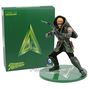 

MEZCO DC COMICS Green Arrow 1/12 Scale PVC Action Figure Collectible Model Toy 16cm