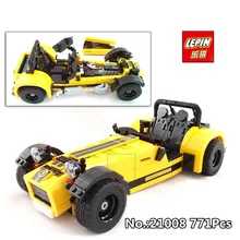 IN STOCK LEPIN 21008 technic series 771pcs The Caterham Classic 620R Racing Car Set Model Building