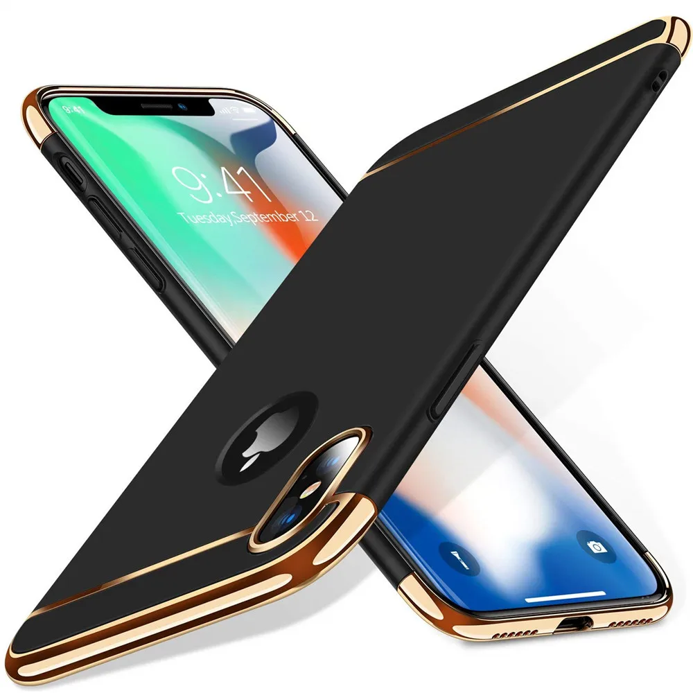 191.64 руб. 25% СКИДКА|Роскошные 3 в 1 чехол для iPhone 7 8 6 6s 5 5S SE X задняя крышка Покрытие Съемный 3 в 1 футляры чехол для iPhone X, 8, 7, 6, 6s Plus чехол сумка-in Подходящие чехлы from Мобильные телефоны и телекоммуникации on Aliexpress.com | Alibaba Group