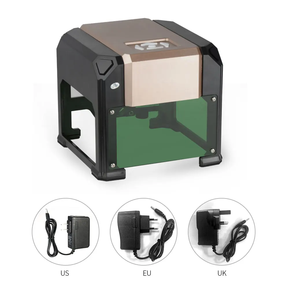 3000mW лазерный гравер типа K5 высокоскоростной лазерный гравировальный станок с ЧПУ USB DIY принтер автоматические ручные инструменты для сжигания древесины
