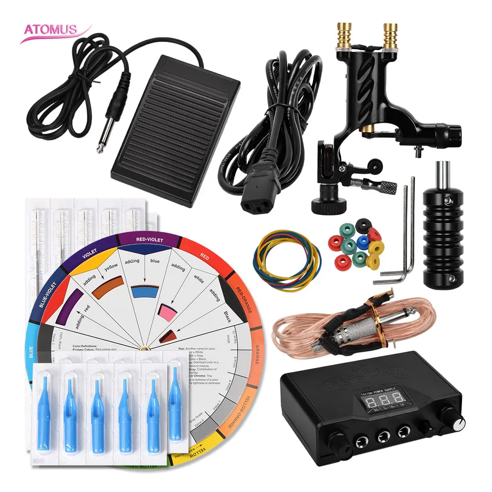 

Rotary Tattoo Machine Machines Gun Kit De Tattoo Bobinas Machine Pen Set Maquina Tatuar Profesional Tatto Tatuagem Proficional
