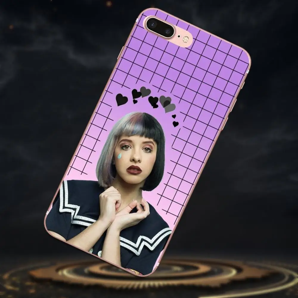 Melanie Martinez Crybaby для Apple iPhone X XS Max XR 4 4S 5 5C 5S SE 6 6S 7 8 Plus Мягкие силиконовые прозрачные чехлы из ТПУ - Цвет: as picture