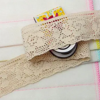 

150yard 55mm cotton lace trim for DIY home sewing clothing garment accessories curtain bedding shoes hat decoration lace