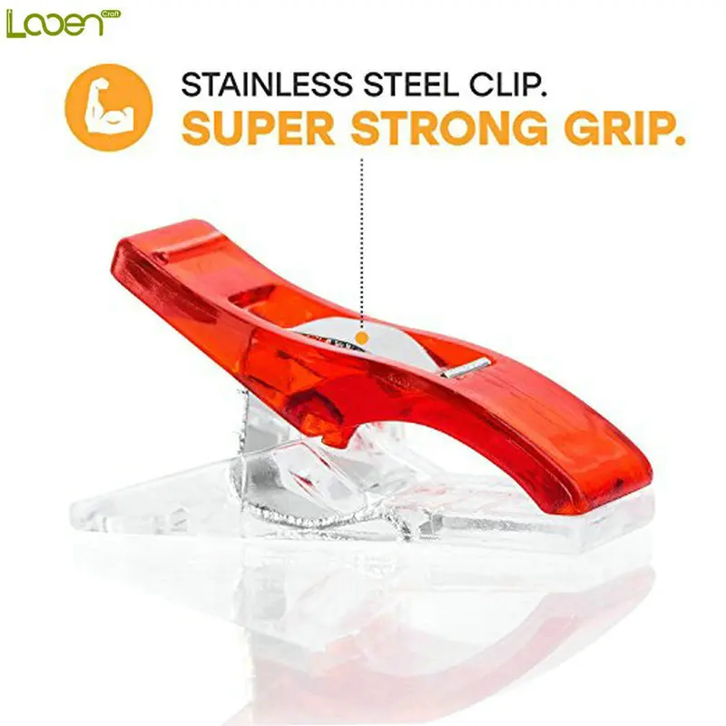 50pcs-set-3-Size-Plastic-Wonder-Clips-Fabric-Clamps-Patchwork-Sewing-Craft-Quilt-DIY-for-Home
