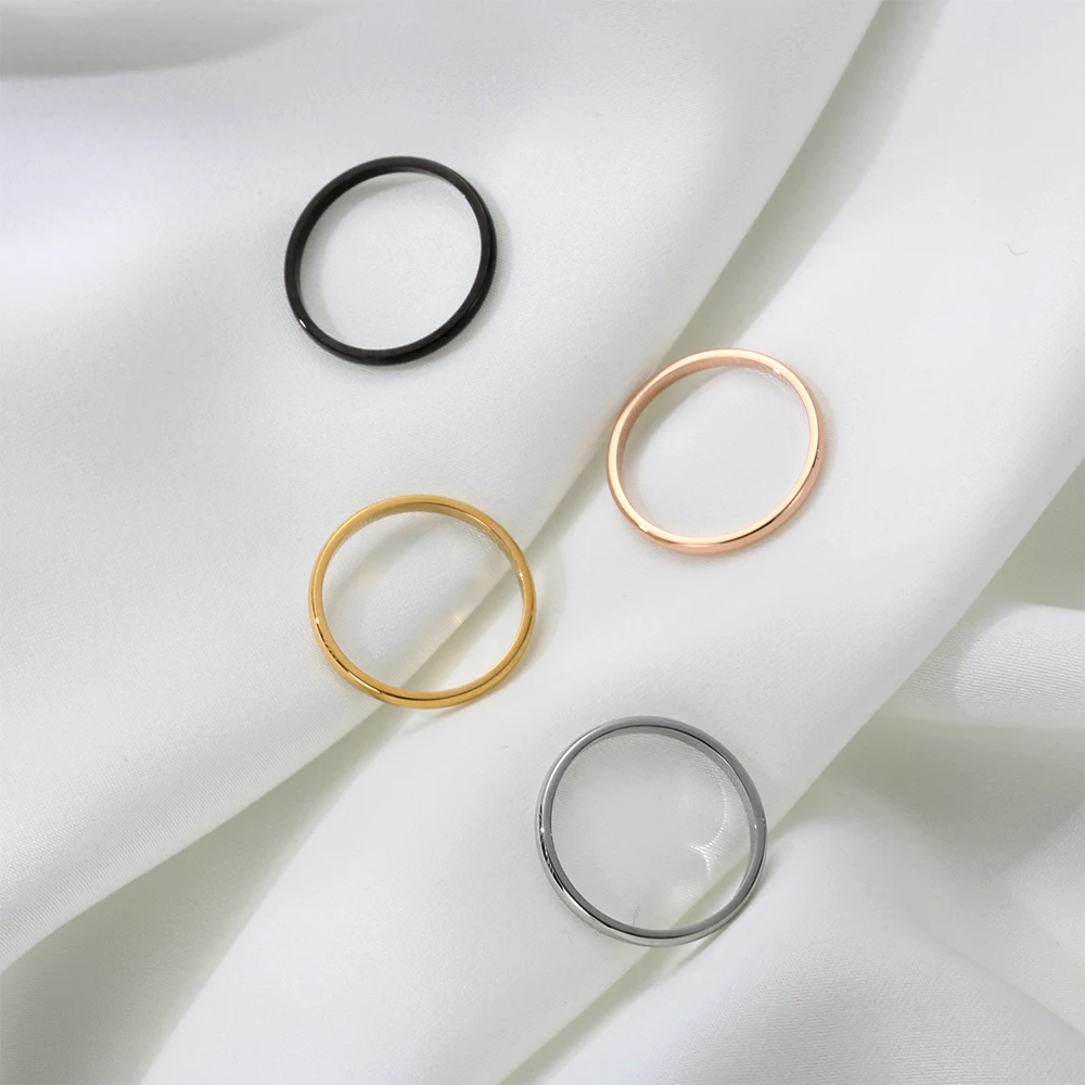 Женское кольцо из нержавеющей стали простые вечерние украшения в стиле панк