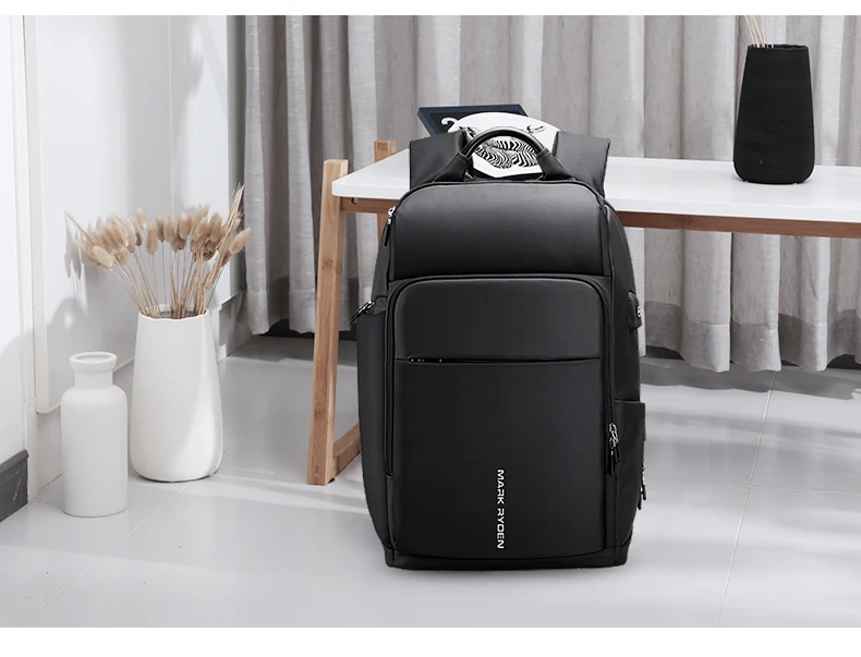 Mark Ryden, мужской многофункциональный рюкзак, usb зарядка, 17 дюймов, сумка для ноутбука, большая емкость, водонепроницаемые дорожные сумки для мужчин, бизнес