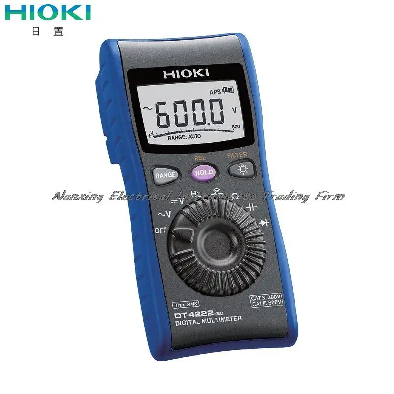 

Fast arrival HIOKI DT4221/ DT4221-20 DIGITAL MULTIMETER Pocket-sized DMM