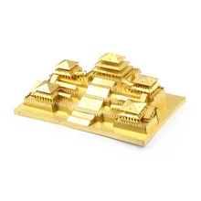 Microworld 3D металлическая головоломка Epang Дворцовая Строительная модель DIY лазерная резка Модель-пазл подарки для обучающие игрушки для взрослых Настольный Декор