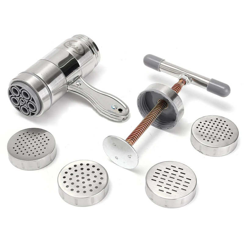 JX-LCLYL 1PCS Stainless Steel Noodle Machine Pasta Machine Spaghetti Pastamaker Kitchen