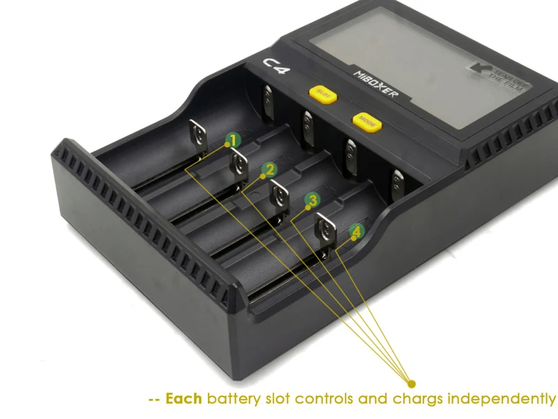 Miboxer C4 18650 charger (4)