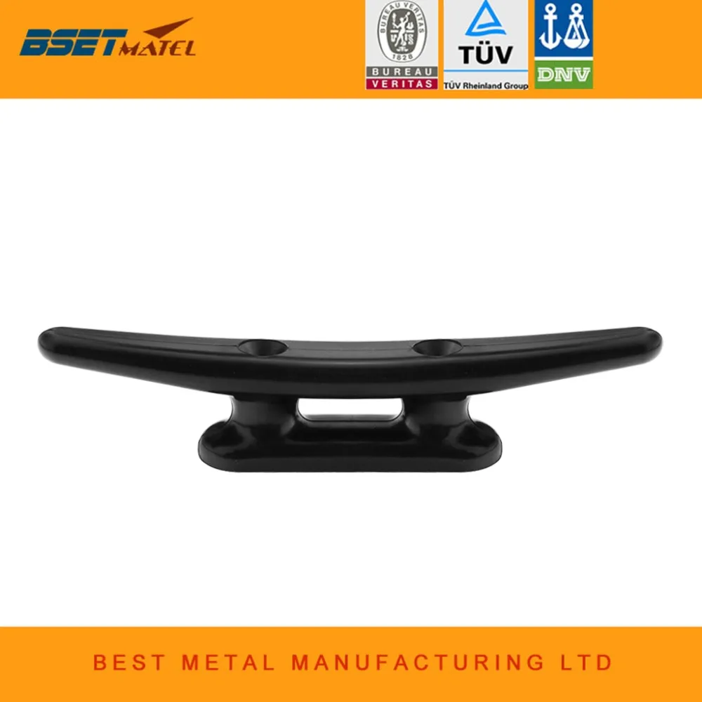 

4" 5" Nylon Plastic Low Flat Cleat Open Base cleat Marine Boat Yacht Deck Line Rope Tie Boat Hardware Accessories