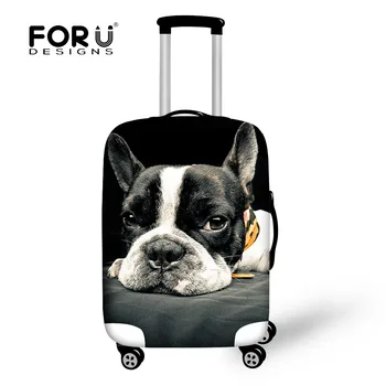 

Fashion elastic 3D Animal print waterproof luggage protective dust cover for 18-30 inch trolley suitcase travel accessories