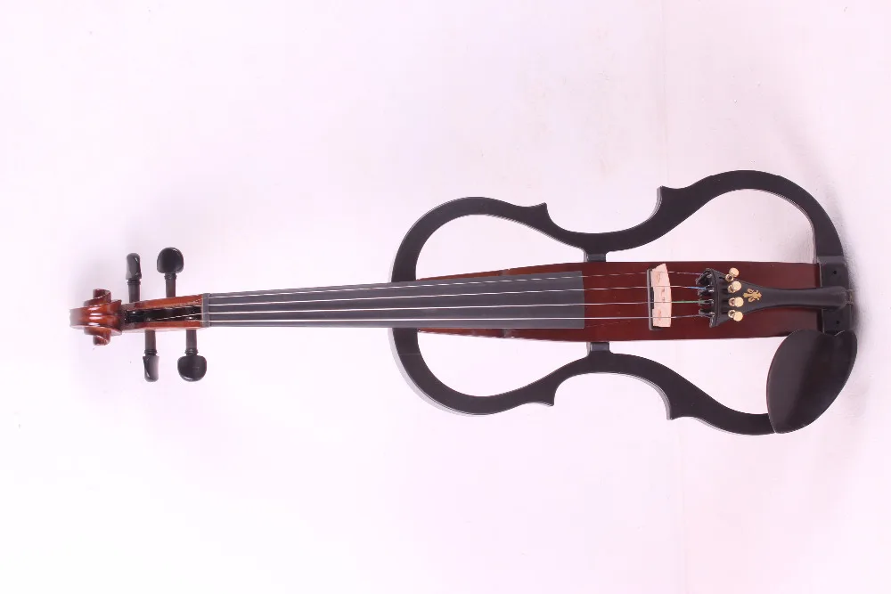 Новинка 4/4 электрическая скрипка Solidwood мощный звук Большой Джек маленький мастер