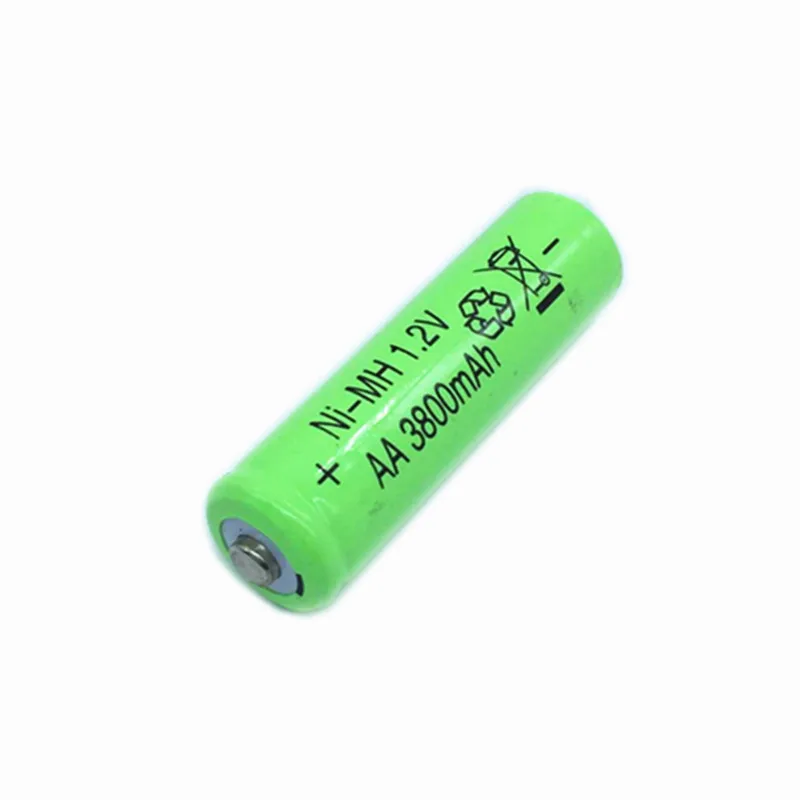 4 шт 3800mAh Ni-MH AA батареи Ni-MH 1,2 V нейтральные AA Аккумуляторы