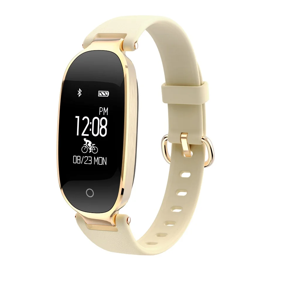 2017 S3 Bluetooth SmartWristband Женский фитнес-трекер монитор сердечного ритма во время сна