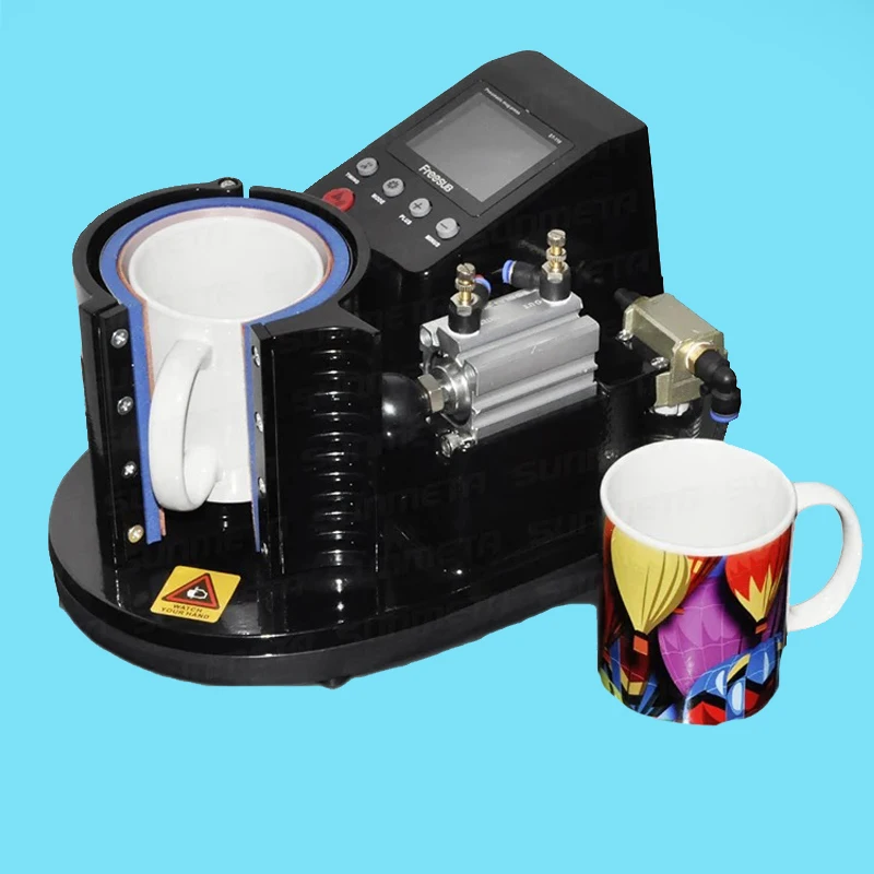 

Hot Selling 2017 NEW ST110 Mini Pneumatic Vertical Multi-function Heat Transfer Press Thermal Printing Mug Cup Machine