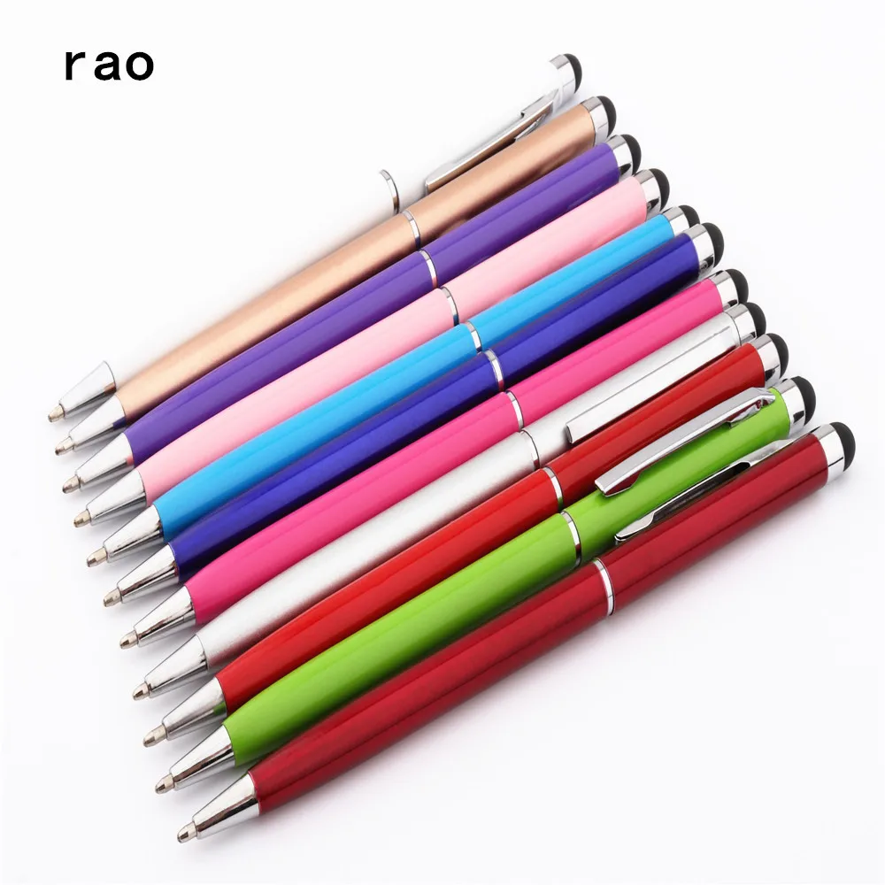 Высококачественная разноцветная тонкая школьная шариковая ручка 0,5 мм для студентов