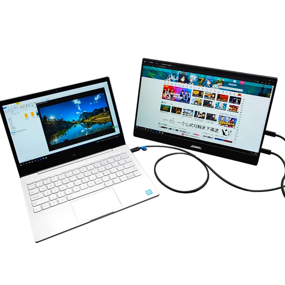 13 3 дюймовый ips HD портативный монитор 2 type C USB HDMI интерфейс игровой компьютер