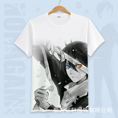 Аниме Noragami Yato футболки с коротким рукавом костюмы для косплея Мужские Женские футболки Топы с коротким рукавом летние футболки - Цвет: 18