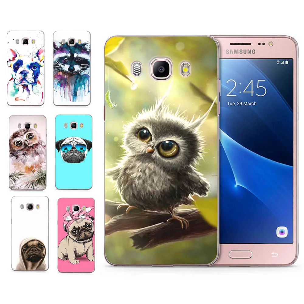 Для samsung Galaxy A3 A5 2016 2017 prime J1 J2 J3 J5 J7 S8/plus Note 8 ТПУ силиконовый чехол с милым рисунком