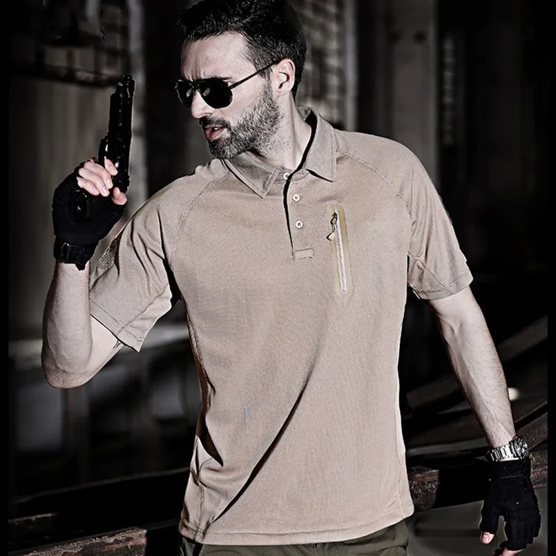 Outdoor Quick Dry Hiking T Shirts Men Summer Coolmax Quick Dry Short Sleeve Tees Breathable Pro Tactical Soldiers Uniform
