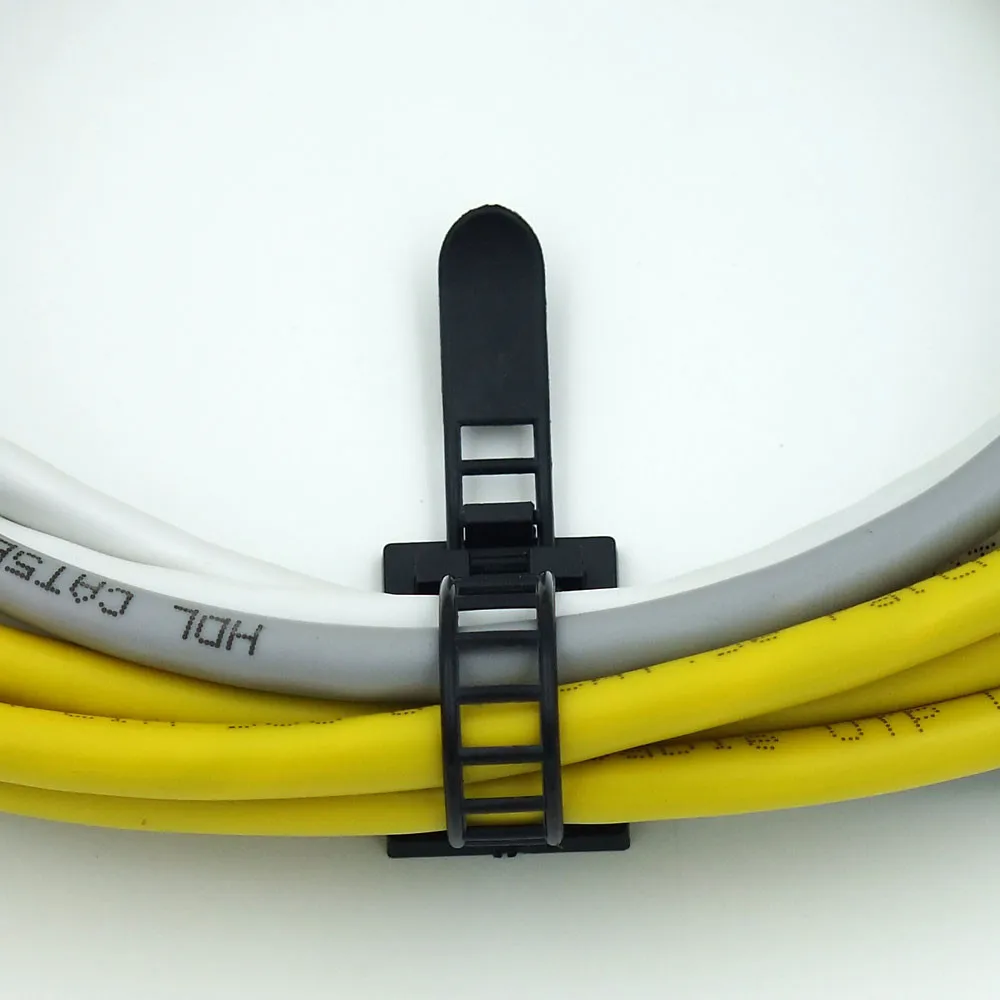 10 шт. зажимы для кабеля 18*25 мм настольный кабель регулируемый держатель для кабеля для наушников офисный стол органайзер аксессуары для обертывания шнур поставки