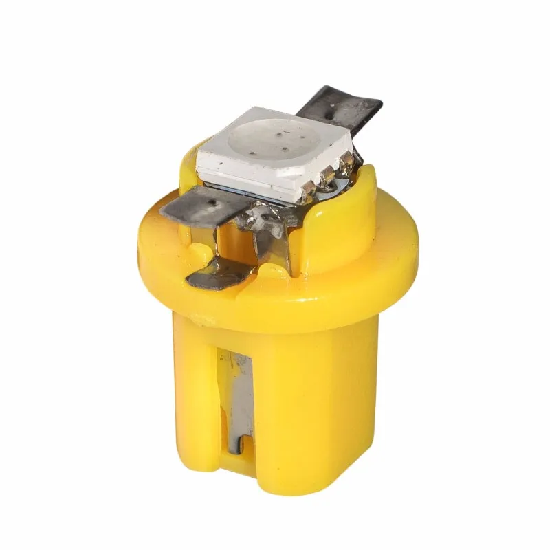 Автомобиль T5 B8.4D 5050 1 SMD светодиодный лампы 12 В DC 0 2 Вт приборная панель боковые