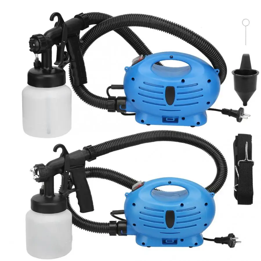 

Portable Lightweight Paint Spray Gun Electric Paint Spray Gun Painting Sprayer with 800ml Feeding Pot EU Plug 220V Tornador