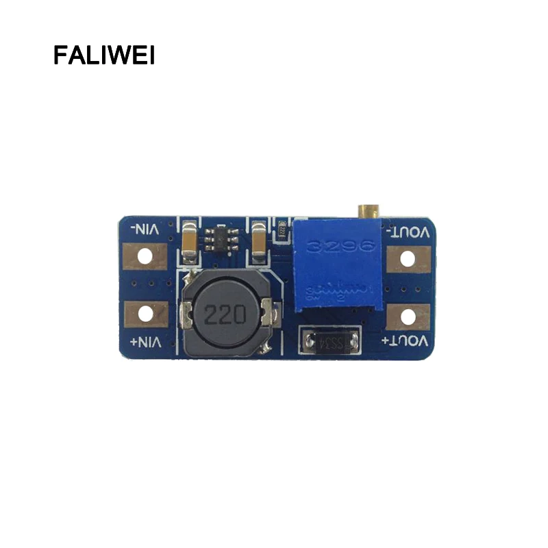

2pcs / lot DC - DC booster module 2 a linking piece 2-24 v input voltage litres 5/9/12 / - 28 v is adjustable