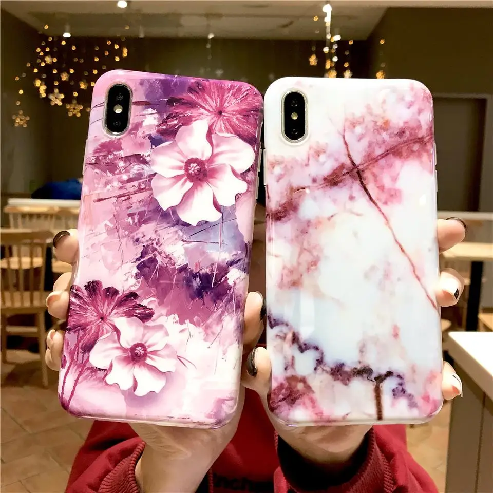 Для iphone XS Max полный чехол роскошный модный мраморный матовый Силиконовый TPU чехлы