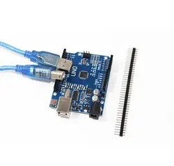 1 шт./лот одного набора UNO R3 ATmega328P CH340G USB драйвер платы с USB кабель, совместимый для Arduino ATmega328P SCM