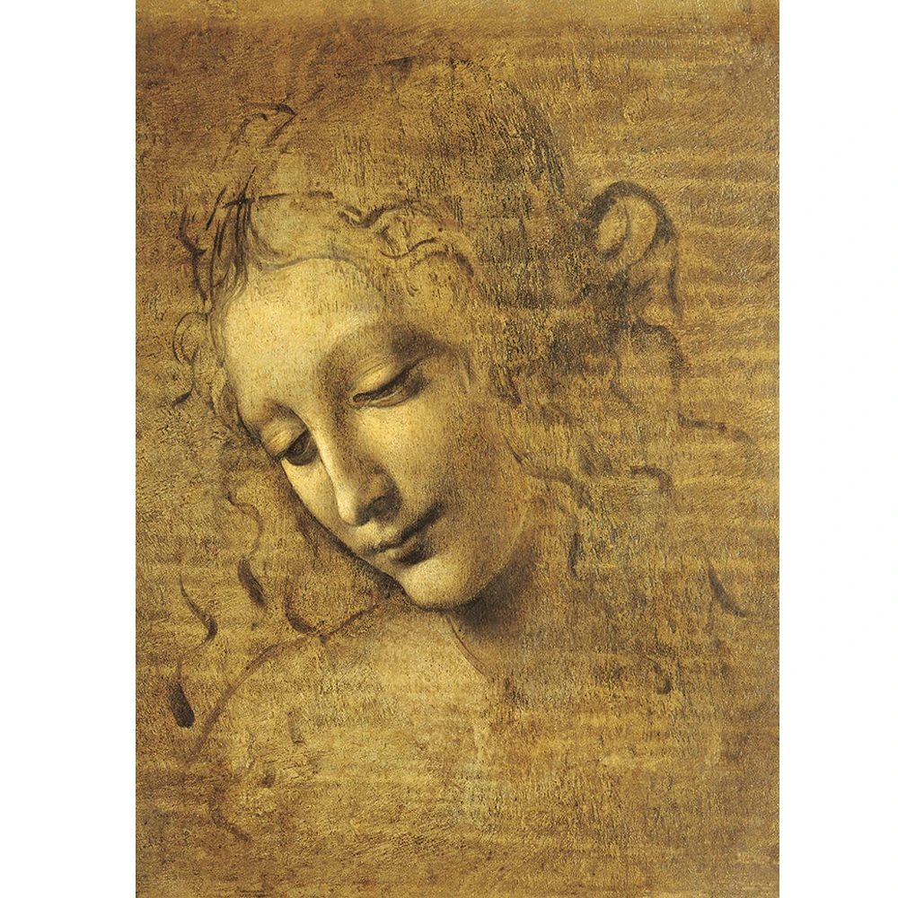 Игрушка-пазл Viso Di Giovane Fanciulla от Orlando leonardo Da Vinci 3D деревянные бумажные пазлы 1500 шт. |