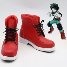 Boku No Hero Academia Shoes Izuku Midoriya Cosplay Costume Shoes My Hero Academia Red Boots Boku No Hero Academia Shoes Izuku Midoriya Cosplay Costume Shoes My Hero Academia Red Boots