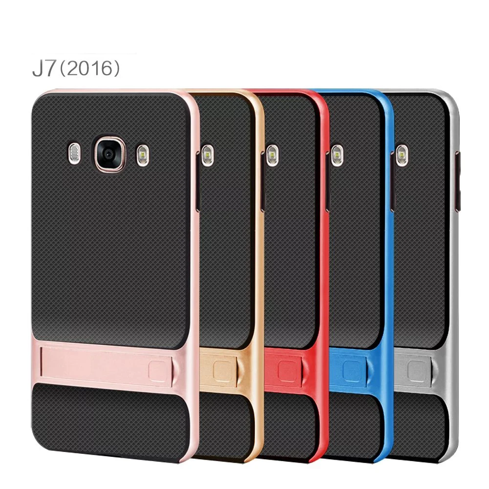 С Стенд Гибридный чехол для samsung Galaxy j7 2016 j710 J710F роскошный мягкий защитный